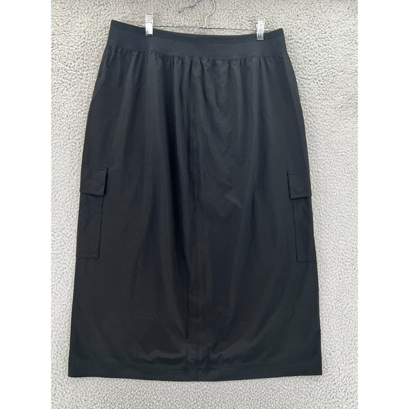 Athleta Brooklyn Heights Black High Rise Cargo Skirt Size 14 - Picture 7 of 14